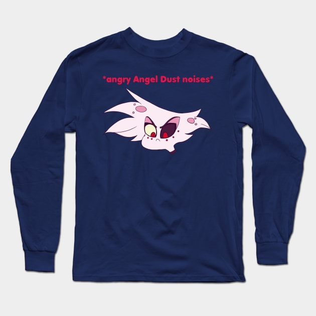 Angry Angel Dust Noises Long Sleeve T-Shirt by Keaderi